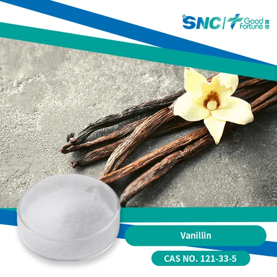Food Ingredients Food Grade Essence Vanillin Powder CAS. 121
